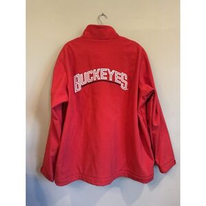 Ohio State Buckeyes 58 Sports Zip Up Jacket Football XXL‎